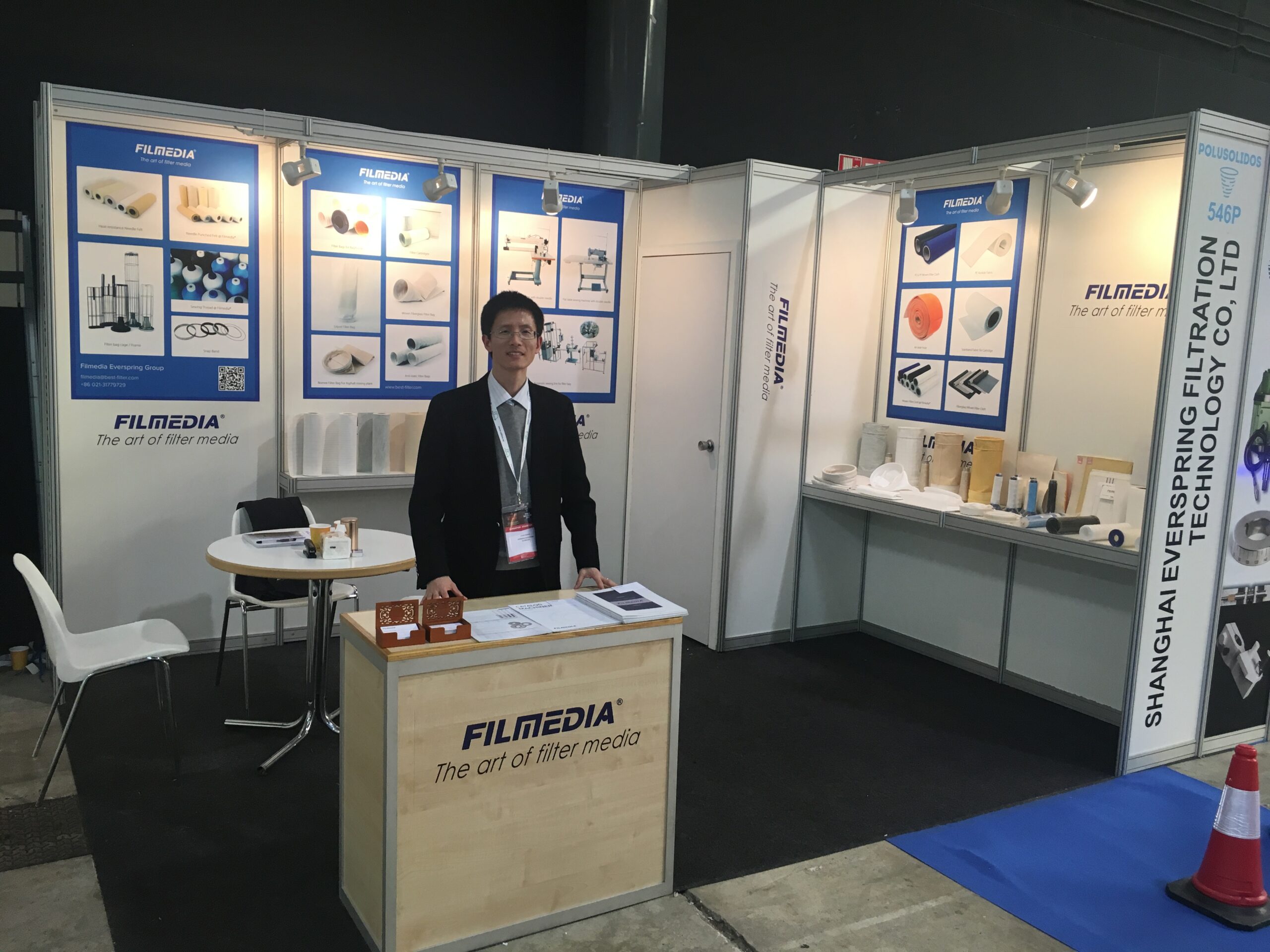 Filmedia In POLUSÓLIDOS 2017–Exhibition For The Technology Of Capturing And Filtration